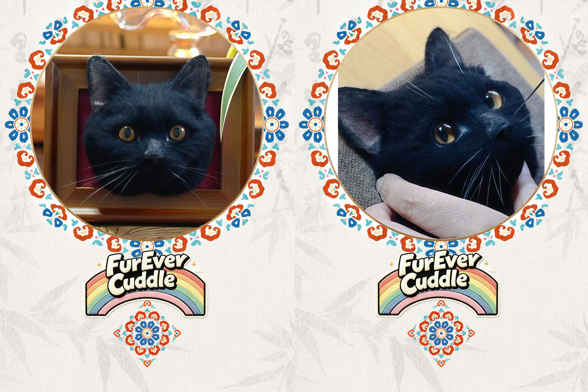 Custom Needle Felted Pet Figurine – Handcrafted Wool Keepsake Sculpture