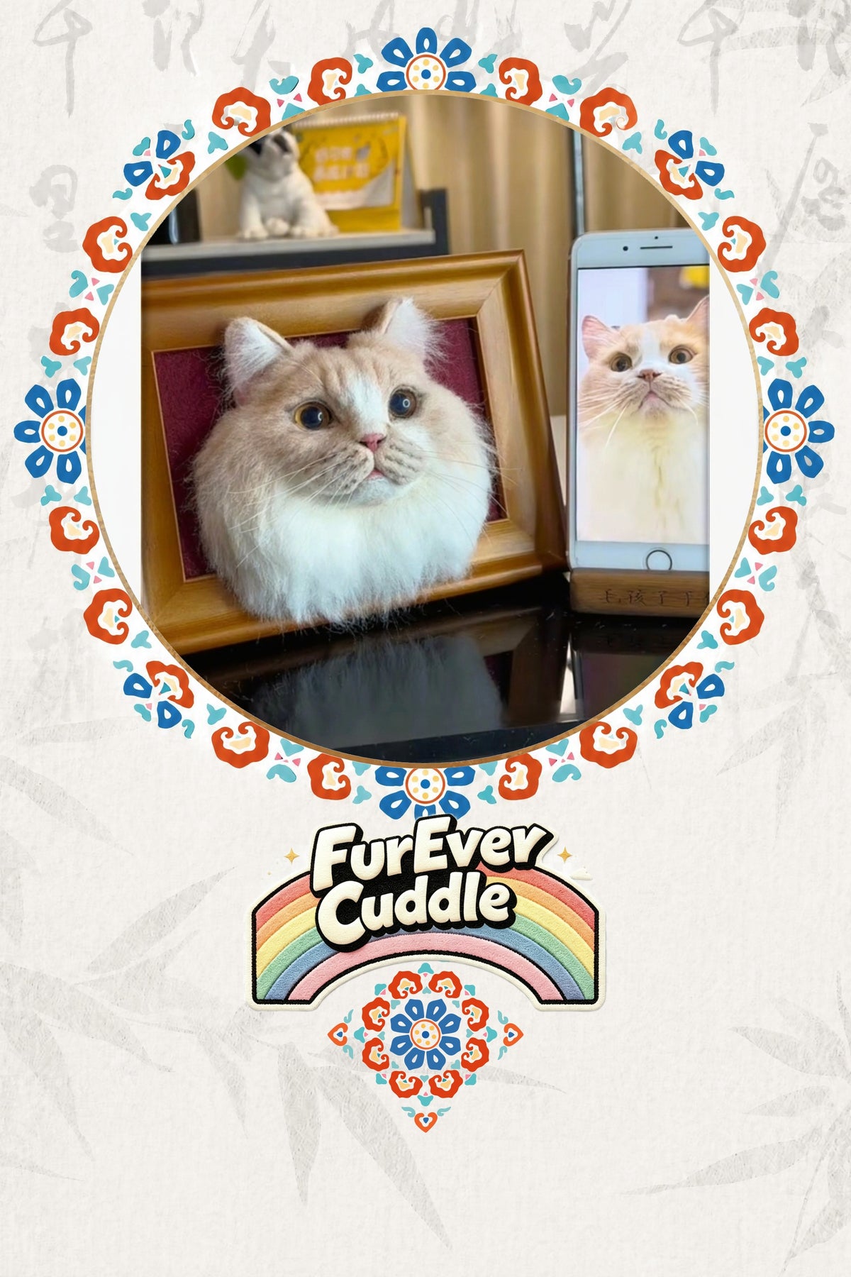 Custom Needle Felted Pet Figurine