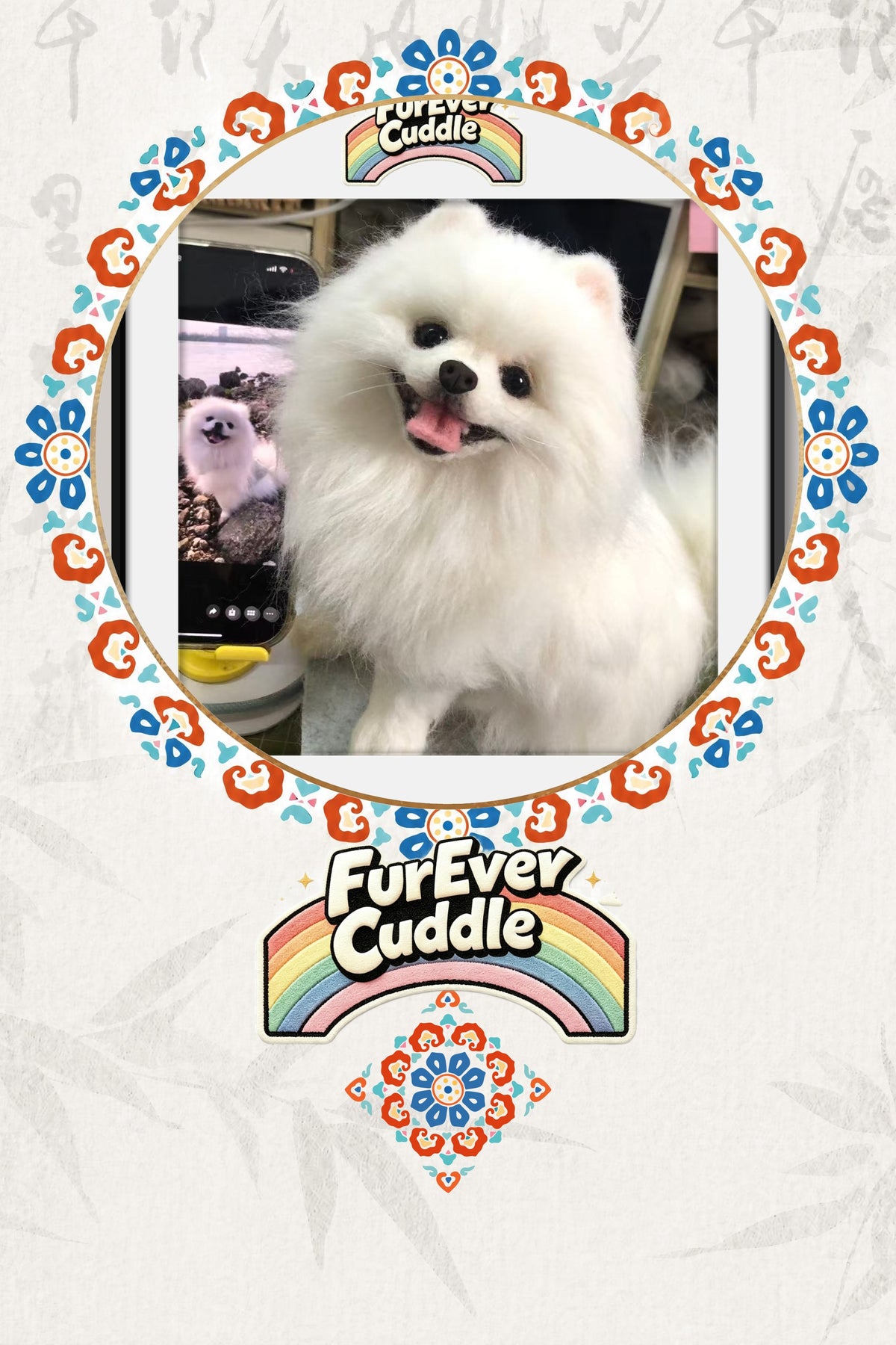 Custom Needle Felted Pet Figurine